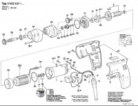 Bosch 0 602 121 107 GR.55 Drill Spare Parts